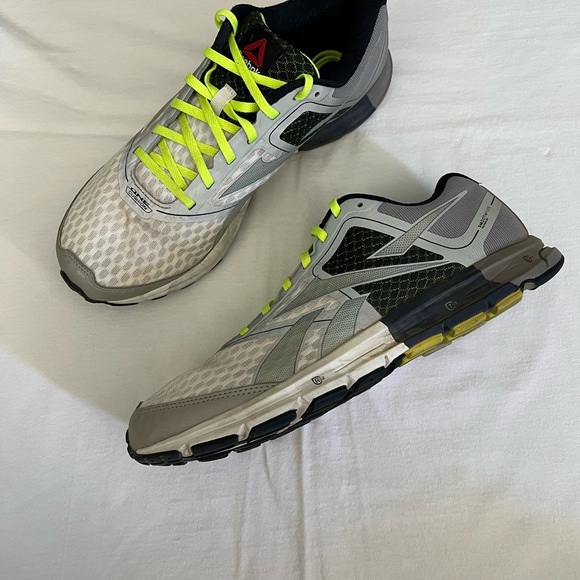 Reebok Men’s One Cushion Steelnavygryyello size 10.5 - Picture 4 of 10